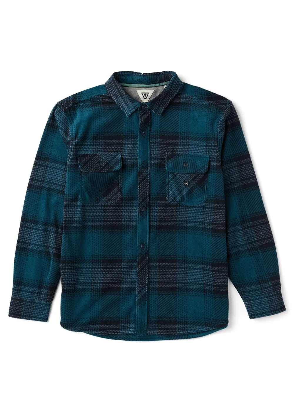 Vissla Mens Shirt Eco-Zy Long Sleeve Polar Flannel - Image 13