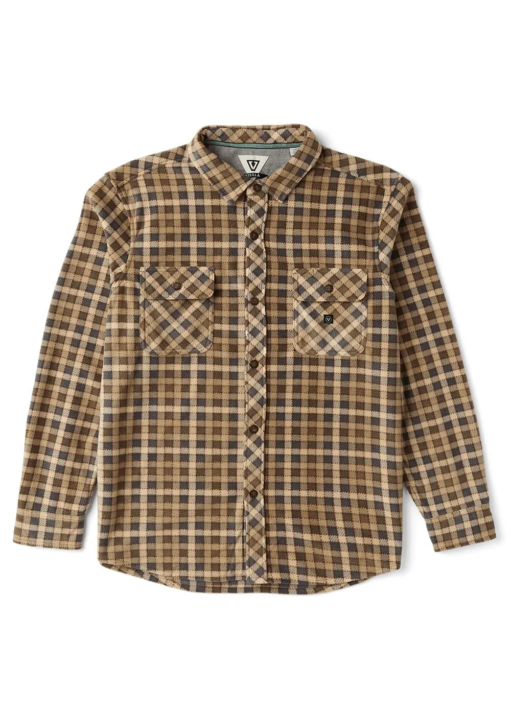 Vissla Mens Shirt Eco-Zy Long Sleeve Polar Flannel - Image 16