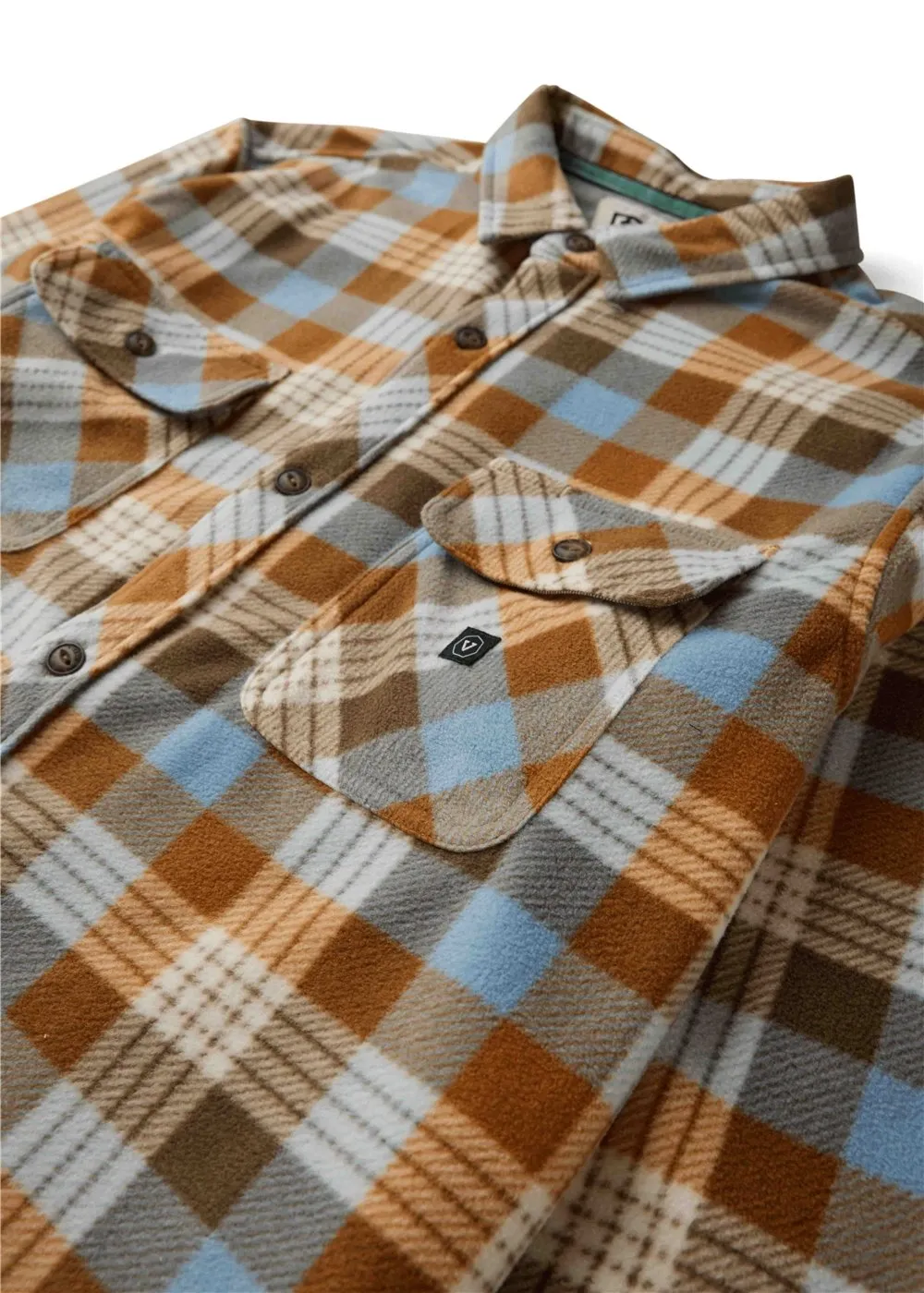 Vissla Mens Shirt Eco-Zy Long Sleeve Polar Flannel - Image 6