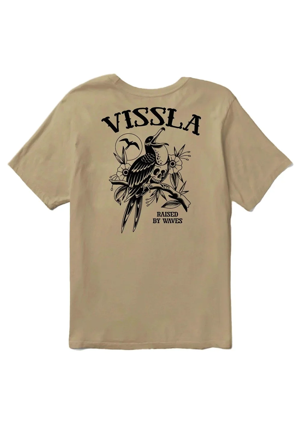 Vissla Mens Shirt Island Bird Organic Pocket Tee