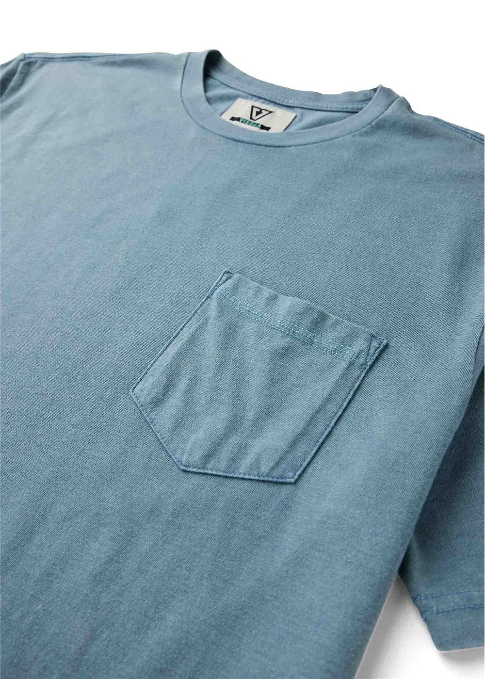 Vissla Mens Shirt Solid Sets Cosmic Wash Pocket Tee - Image 14