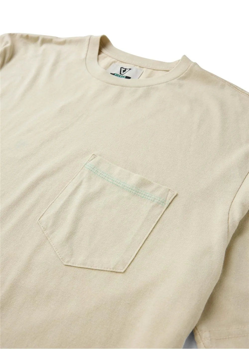 Vissla Mens Shirt Solid Sets Cosmic Wash Pocket Tee - Image 17