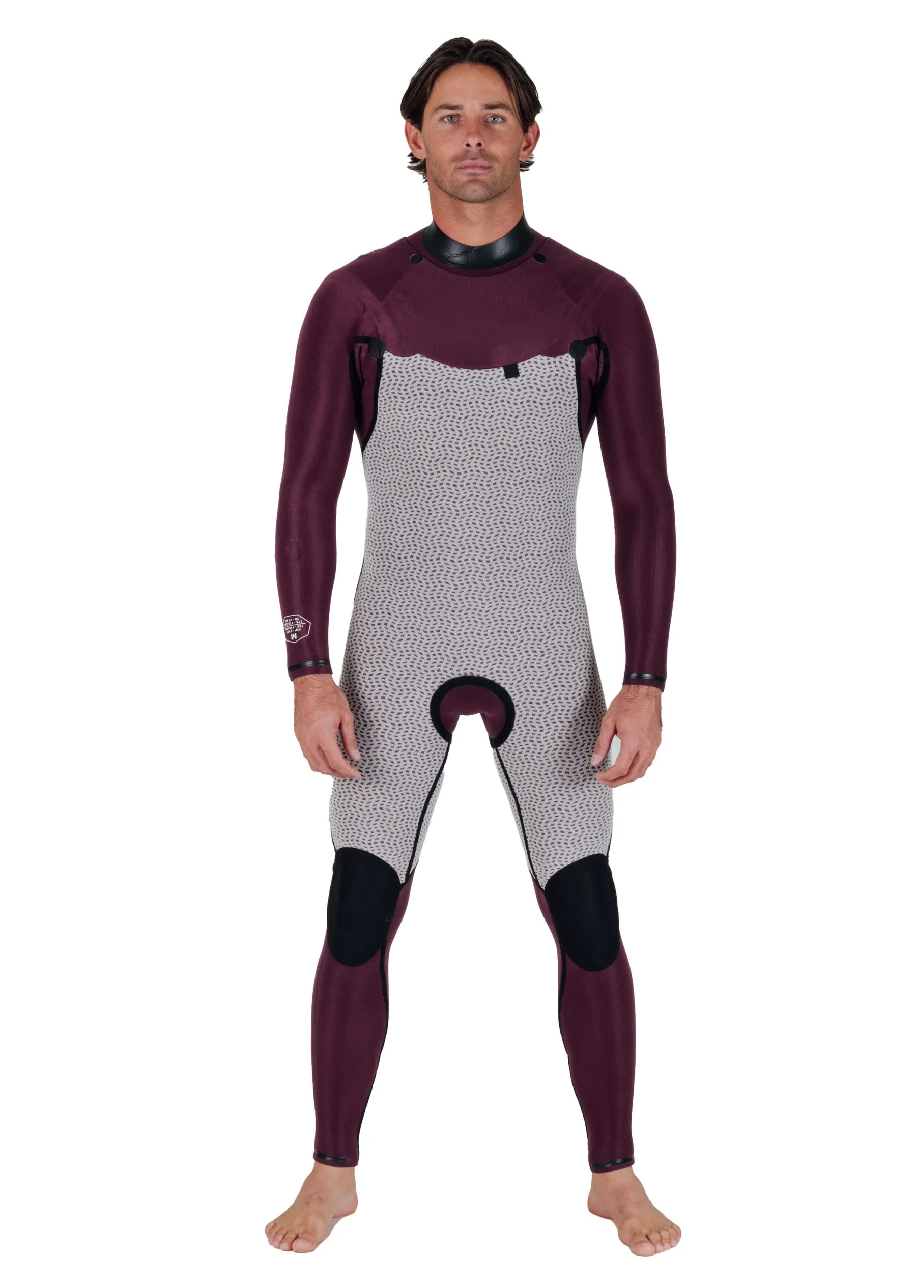Vissla Mens Wetsuit New Seas 4/3 V-Zip Full Suit - Image 15