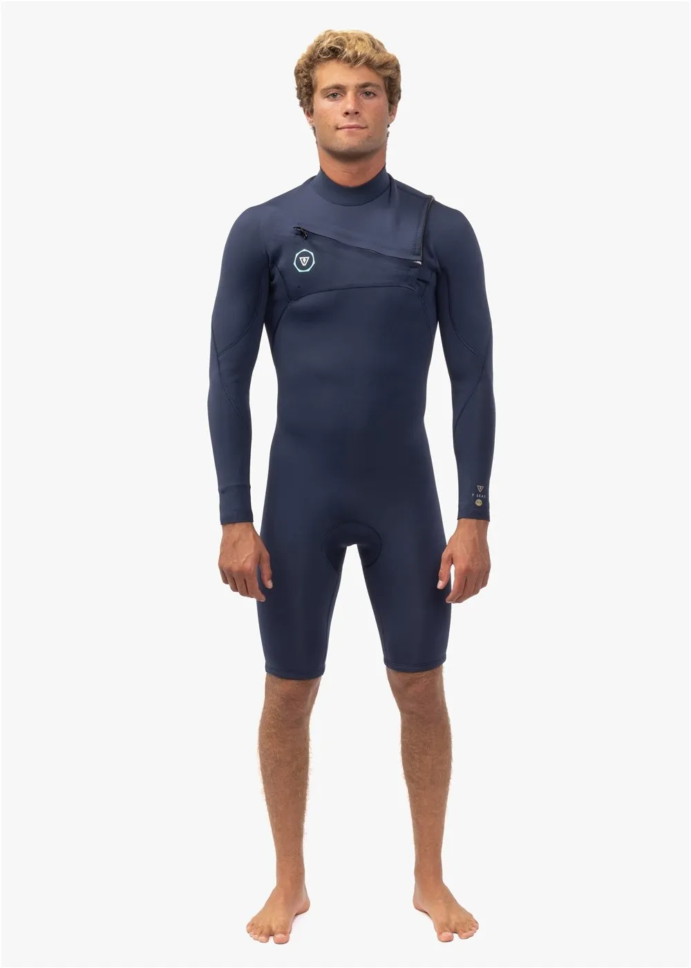 Vissla Mens Wetsuits 7 Seas 2-2mm Long Sleeve Spring - Image 5