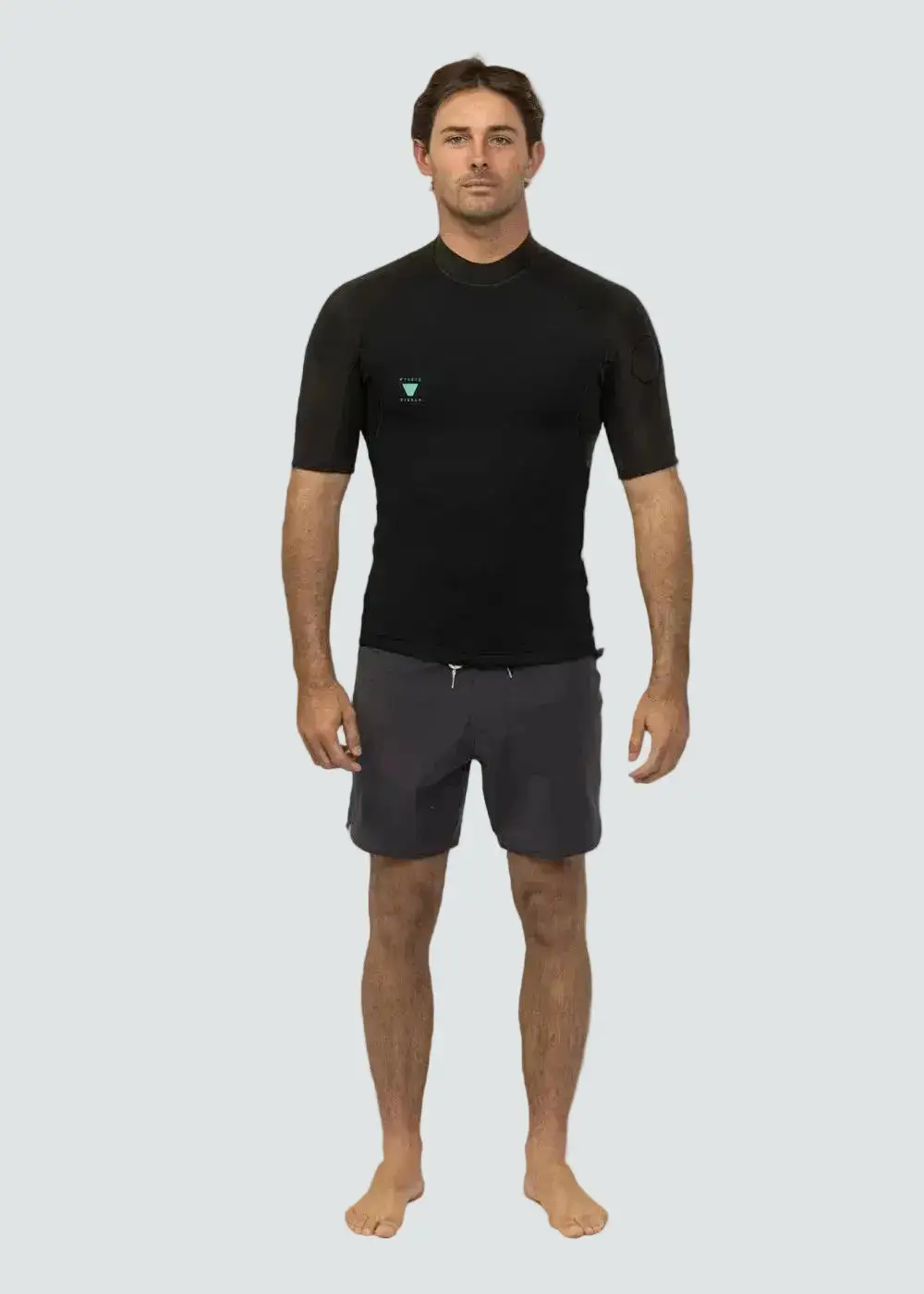 Vissla Mens Wetsuits High Seas II 1mm Short Sleeve Wetsuit Jacket - Image 4