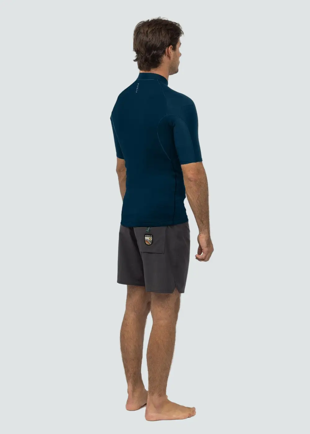 Vissla Mens Wetsuits High Seas II 1mm Short Sleeve Wetsuit Jacket - Image 9