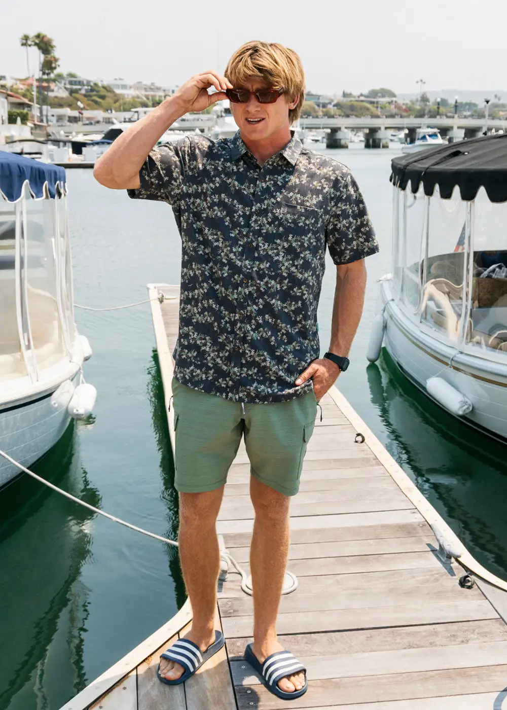 Vissla Mens Woven Tropicanica Hybrid Eco - Image 7