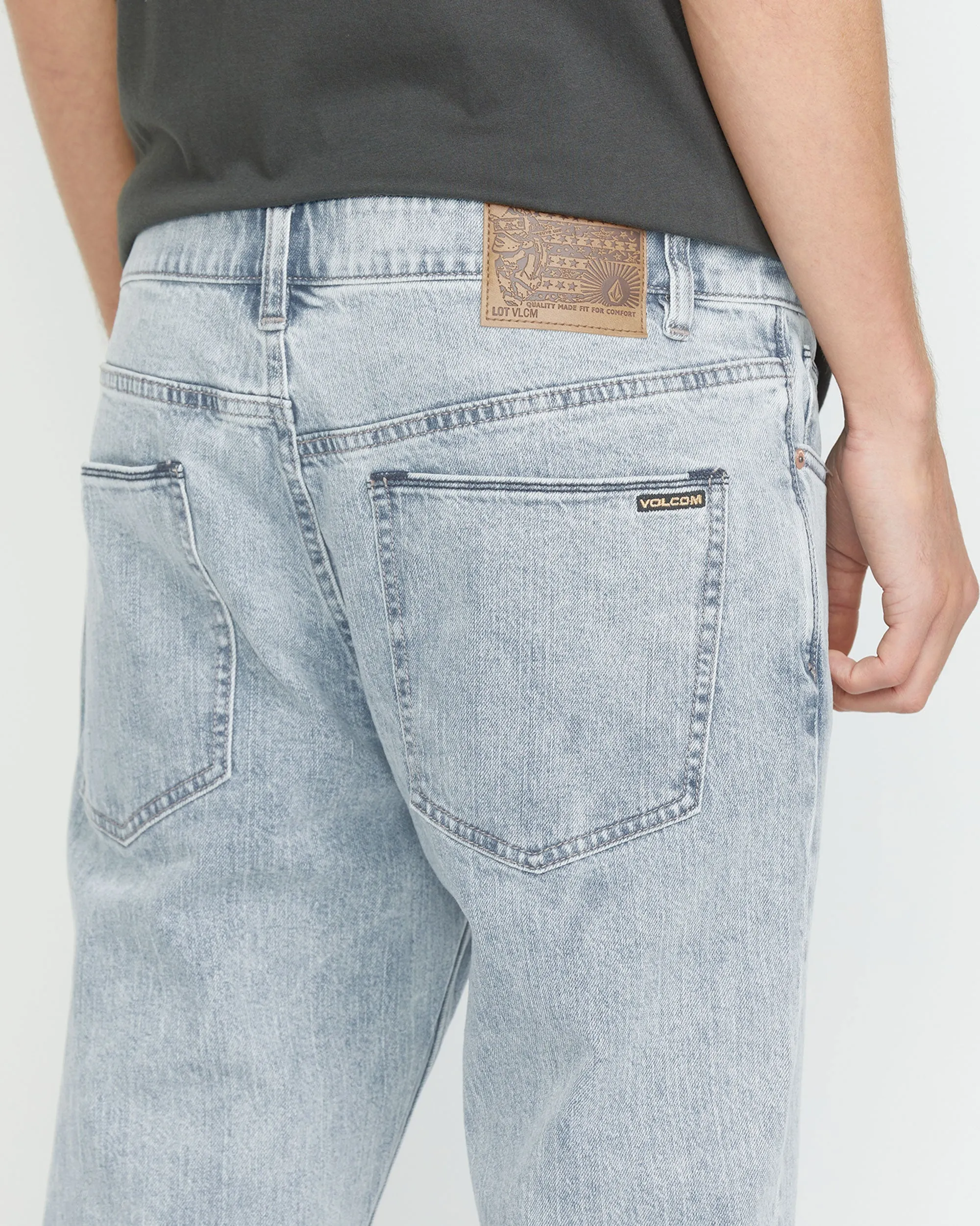 Volcom Mens Denim Solver Modern Fit Jeans - Image 56