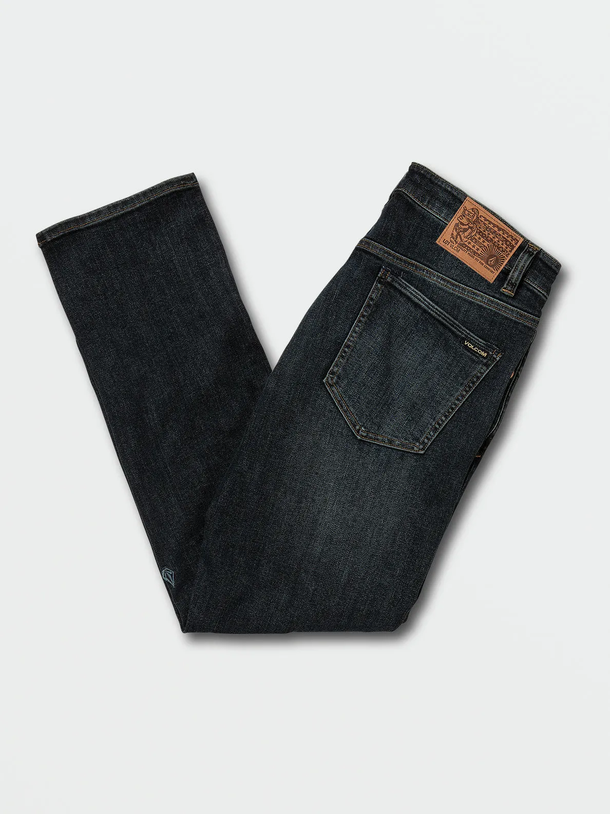 Volcom Mens Denim Vorta Slim Fit - Image 6