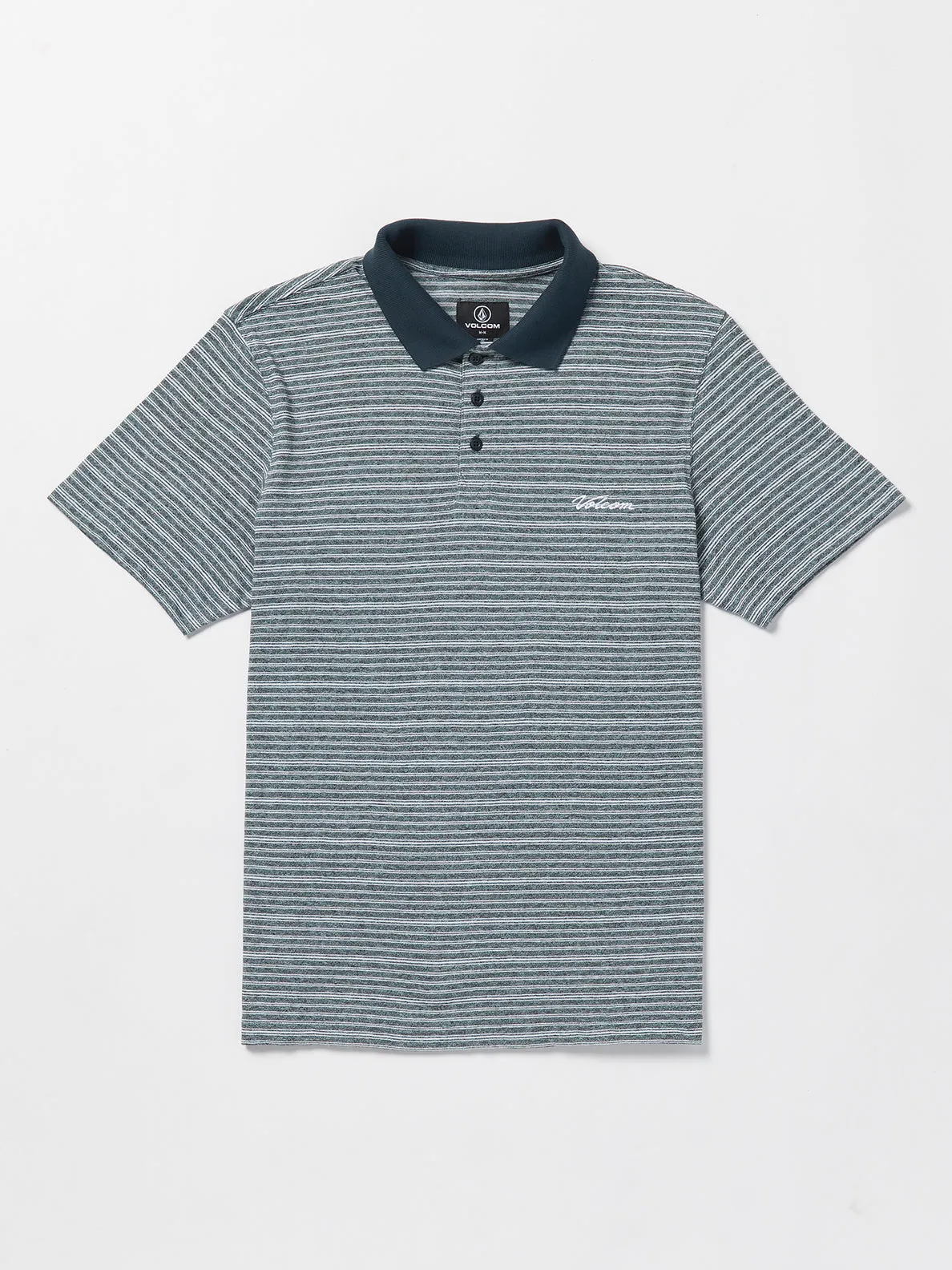 Volcom Mens Knit Static Stone Polo - Image 4