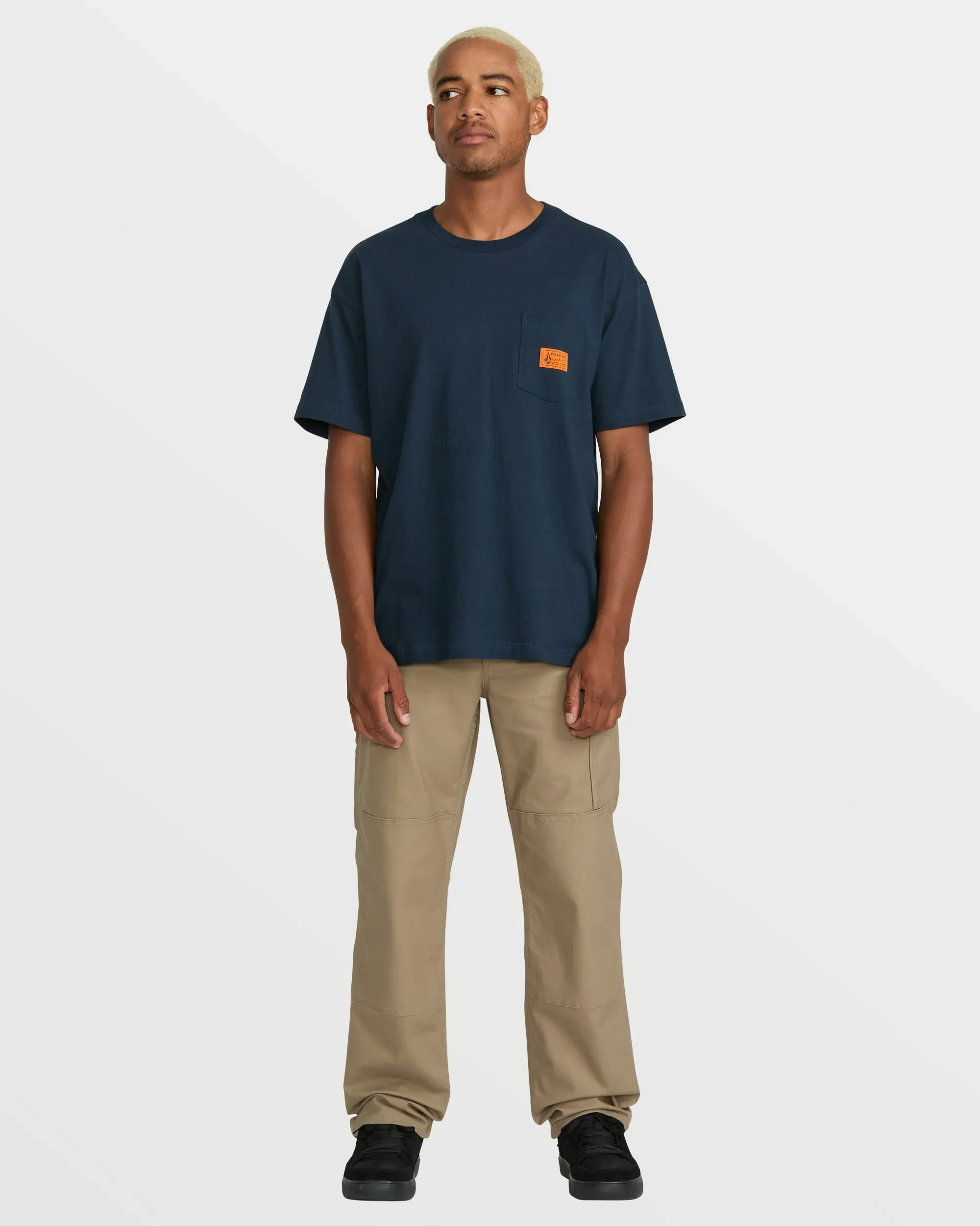 Volcom Mens Pants Caliper II Relaxed Work Pants - Image 4