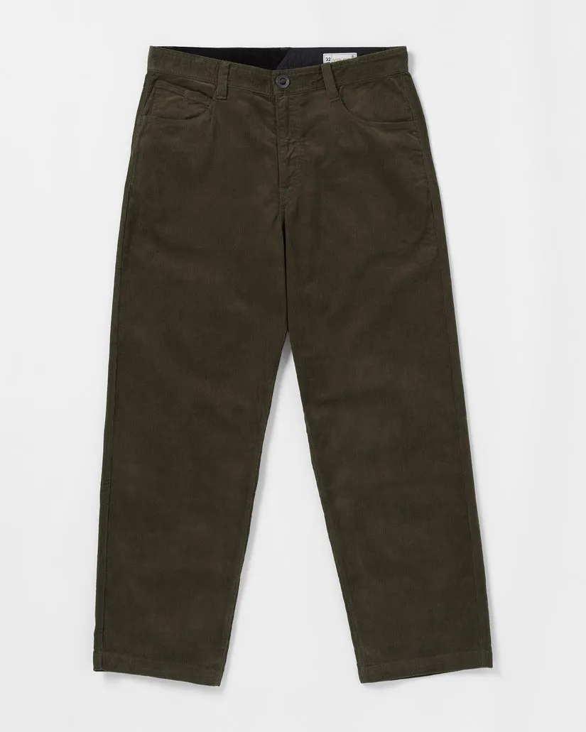 Volcom Mens Pants Frickin Loose Tapered Corduroy - Image 3