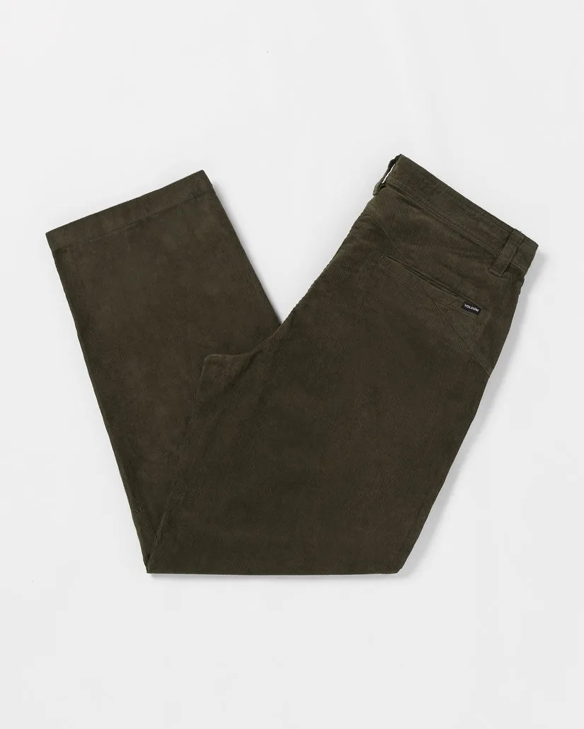 Volcom Mens Pants Frickin Loose Tapered Corduroy - Image 5