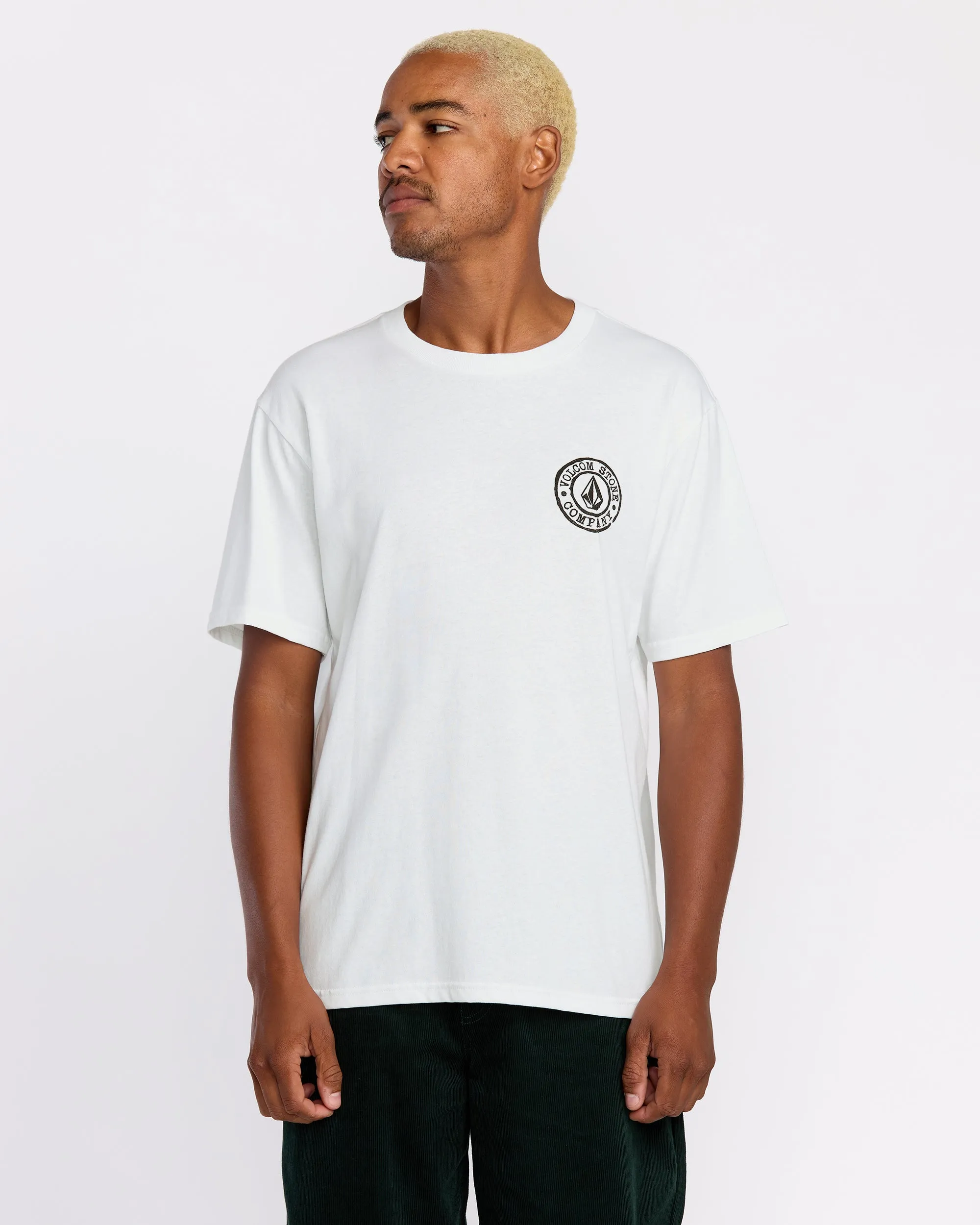 Volcom Mens Shirt Logo Stamp - Image 3