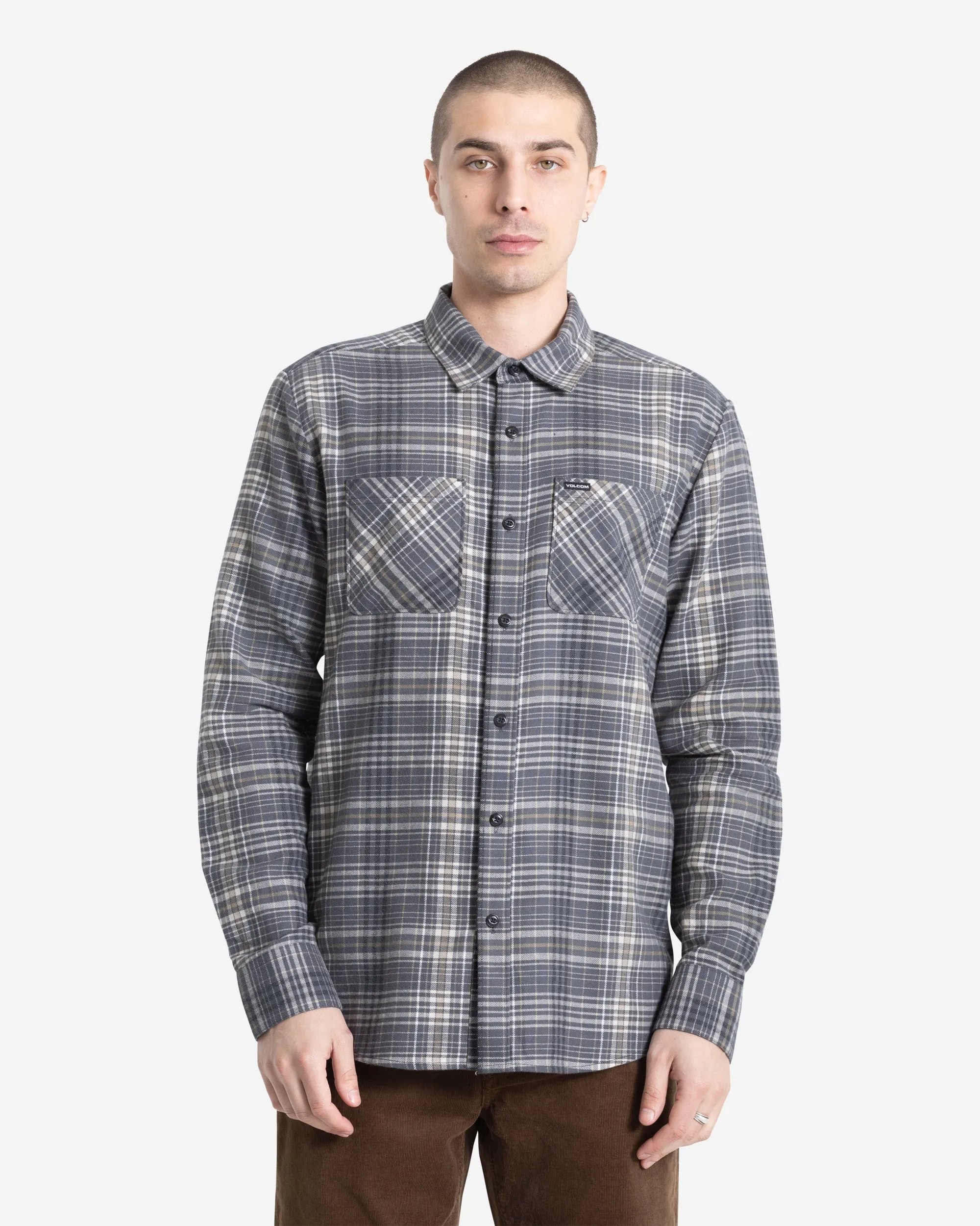 Volcom Mens Shirt Netastone Flannel - Image 2