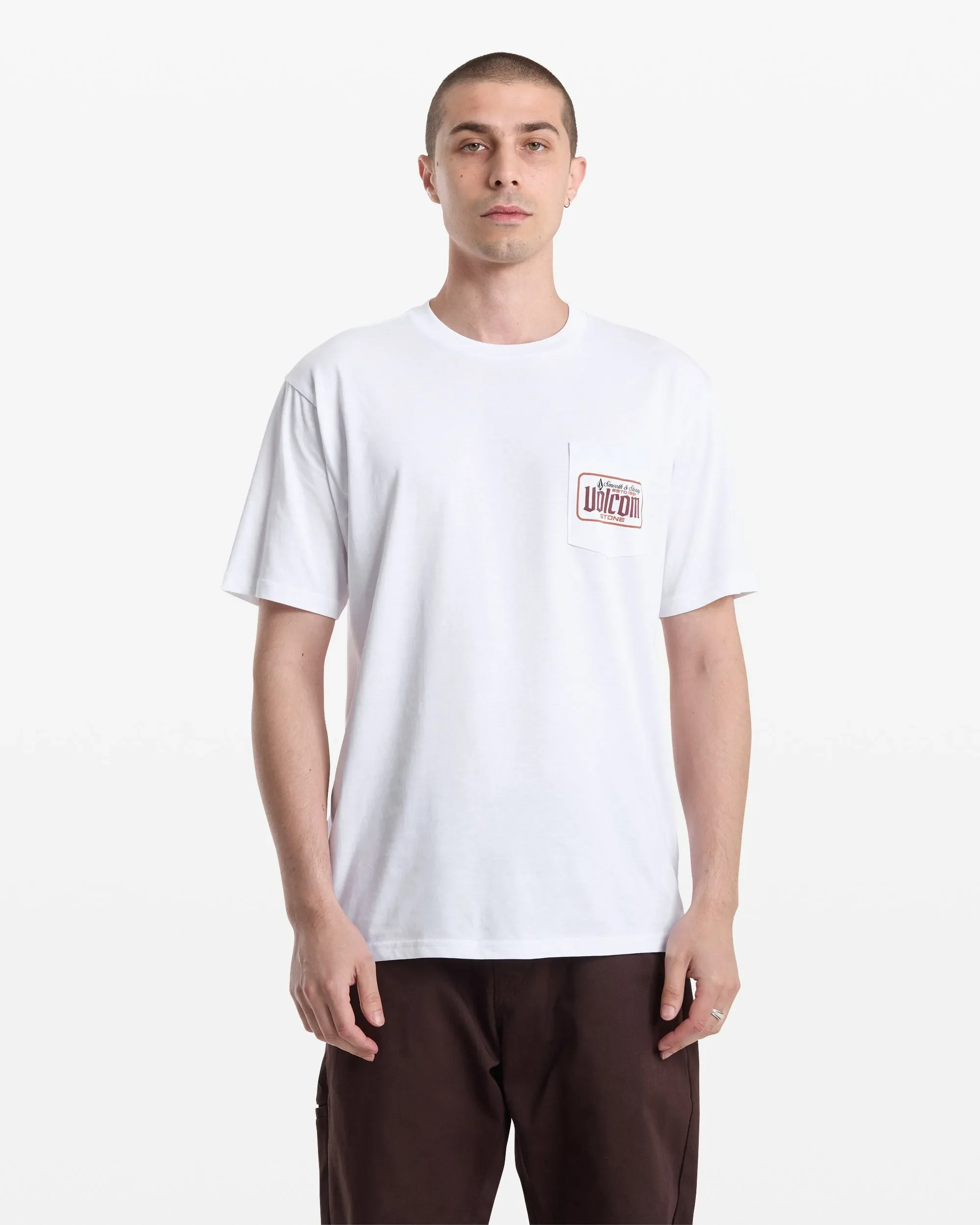 Volcom Mens Shirt Single Barrel Pocket - Image 2