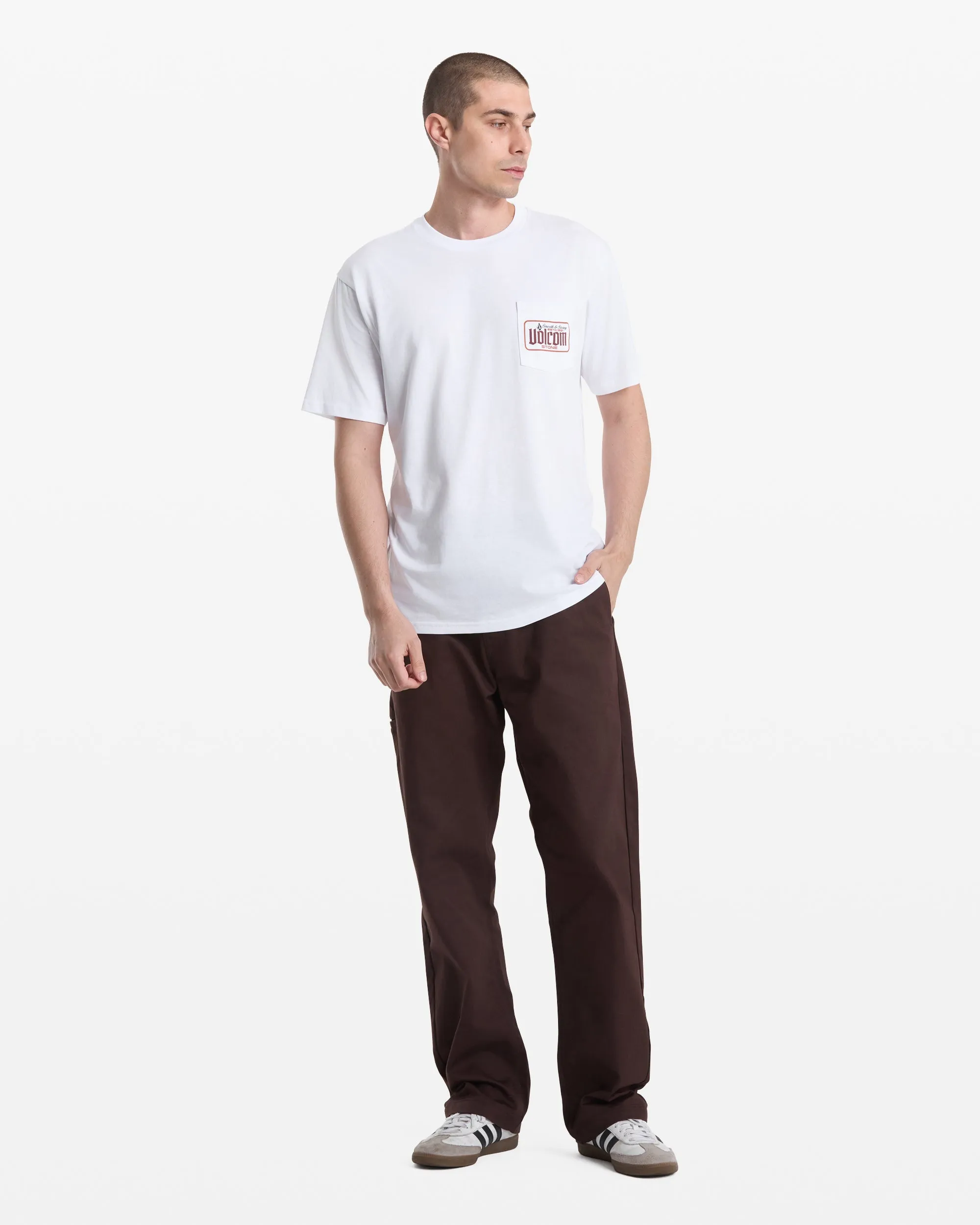 Volcom Mens Shirt Single Barrel Pocket - Image 6