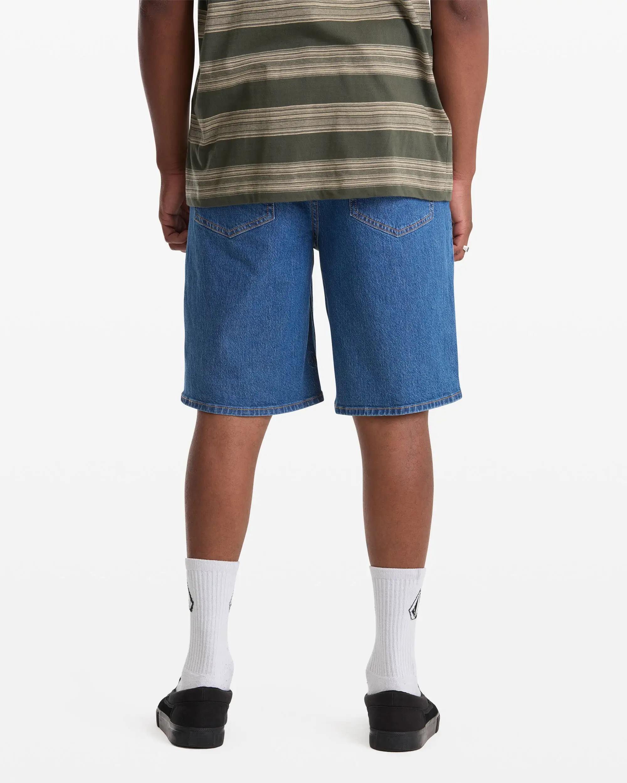 Volcom Mens Shorts Billow Denim - Image 4