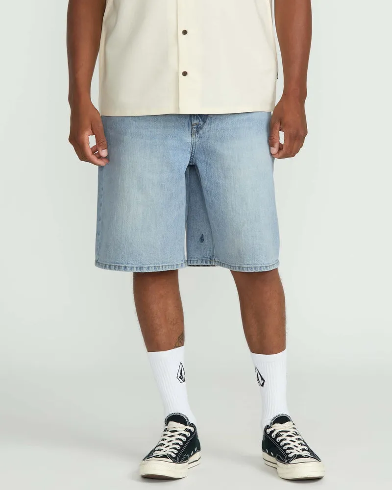 Volcom Mens Shorts Billow Denim - Image 2