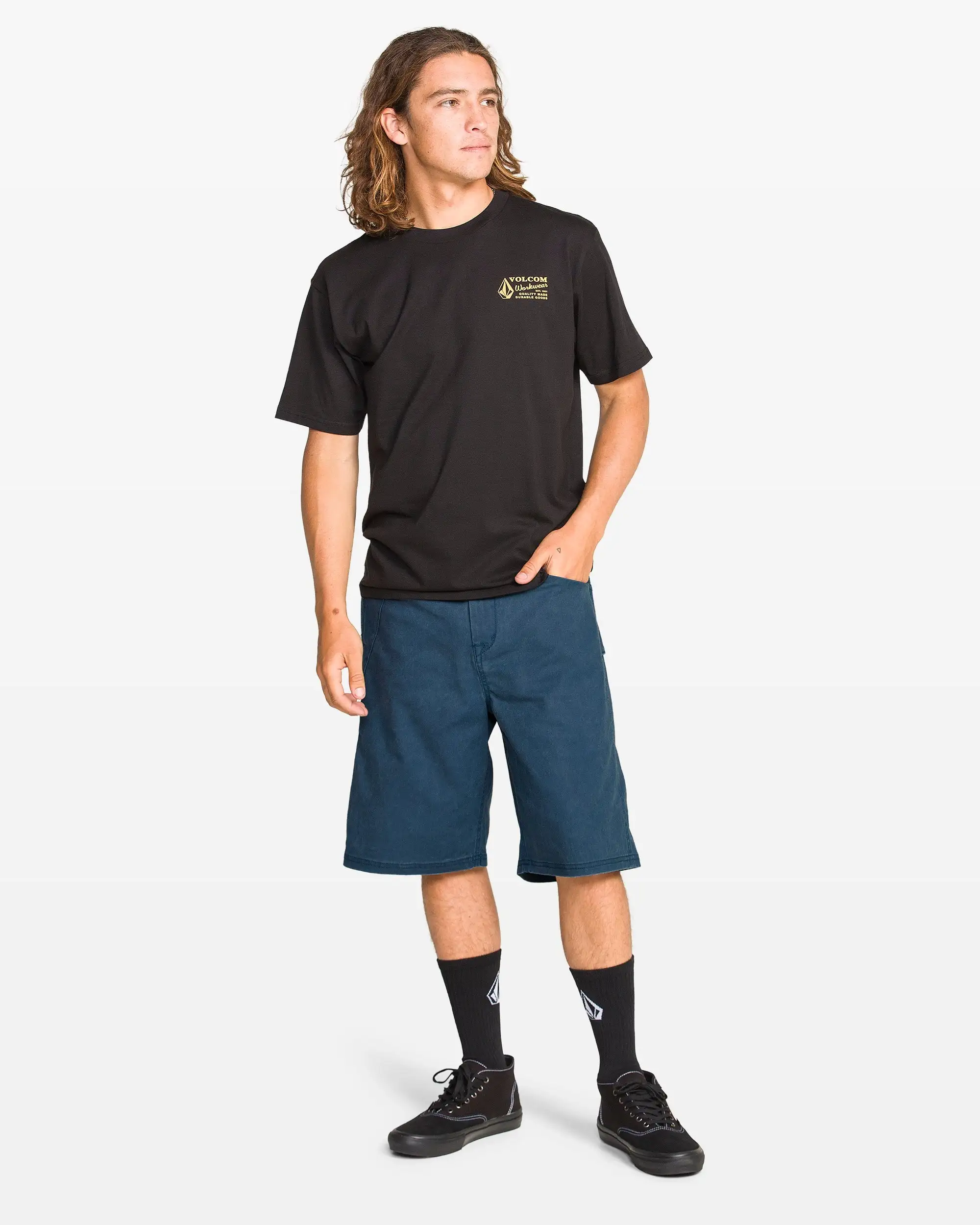 Volcom Mens Shorts Dialed Relaxed Work Shorts - Image 6