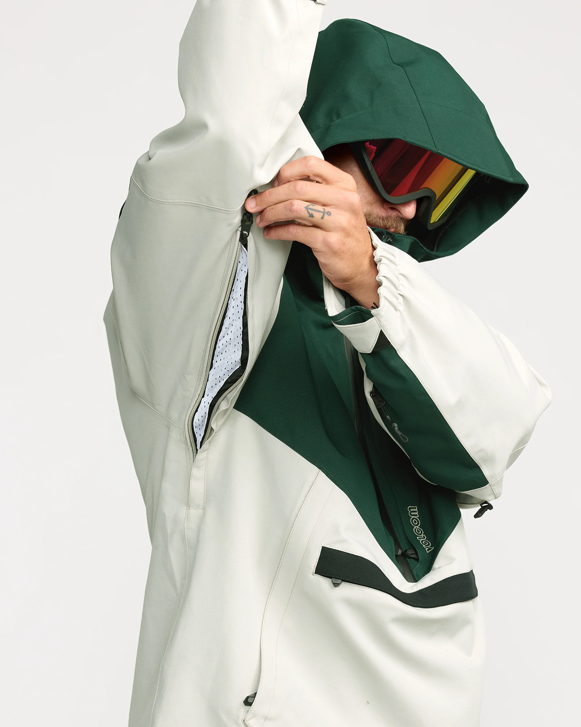 Volcom Mens Snow Jacket Brighton Pullover - Image 8