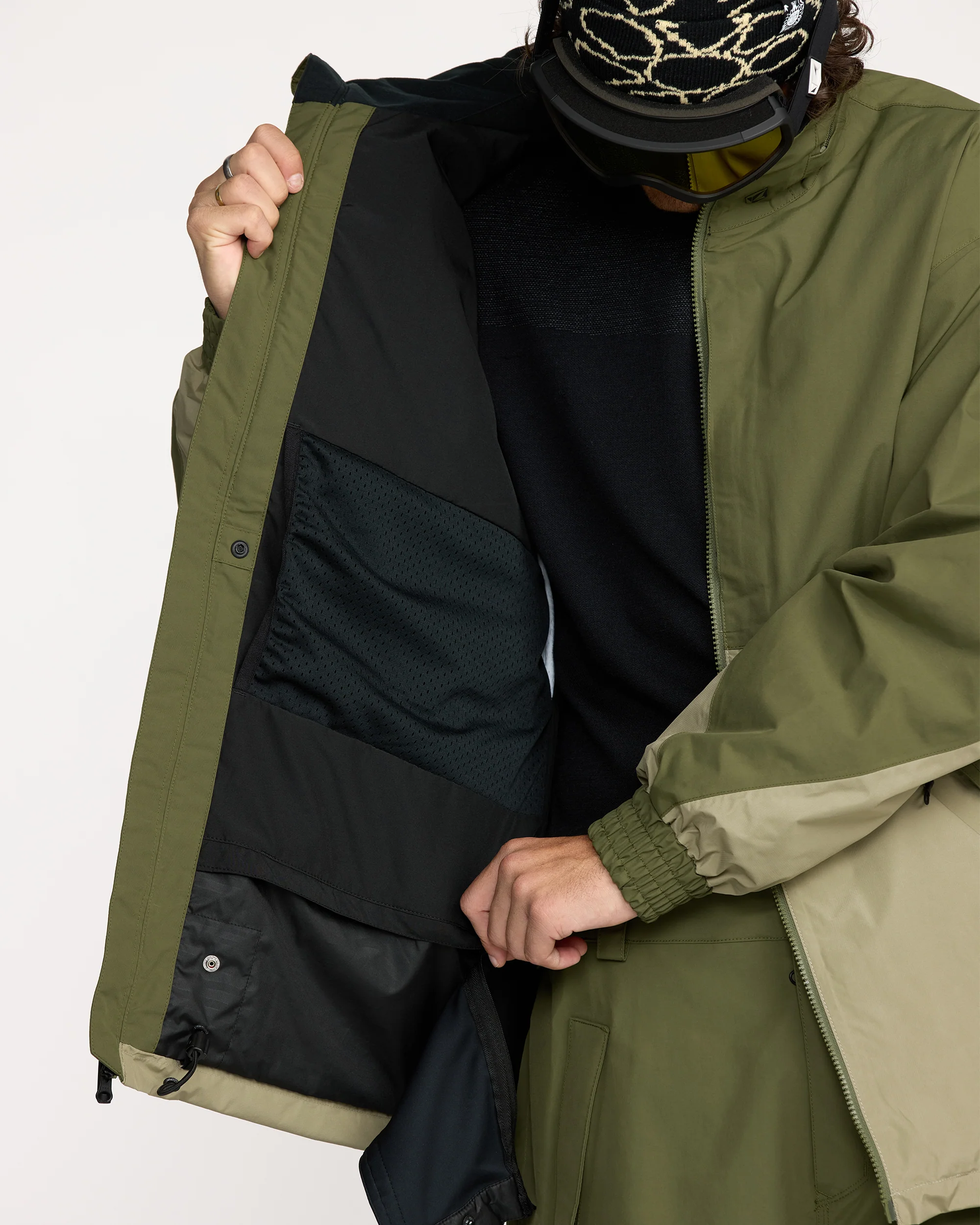 Volcom Mens Snow Jacket Longo Gore-Tex - Image 11