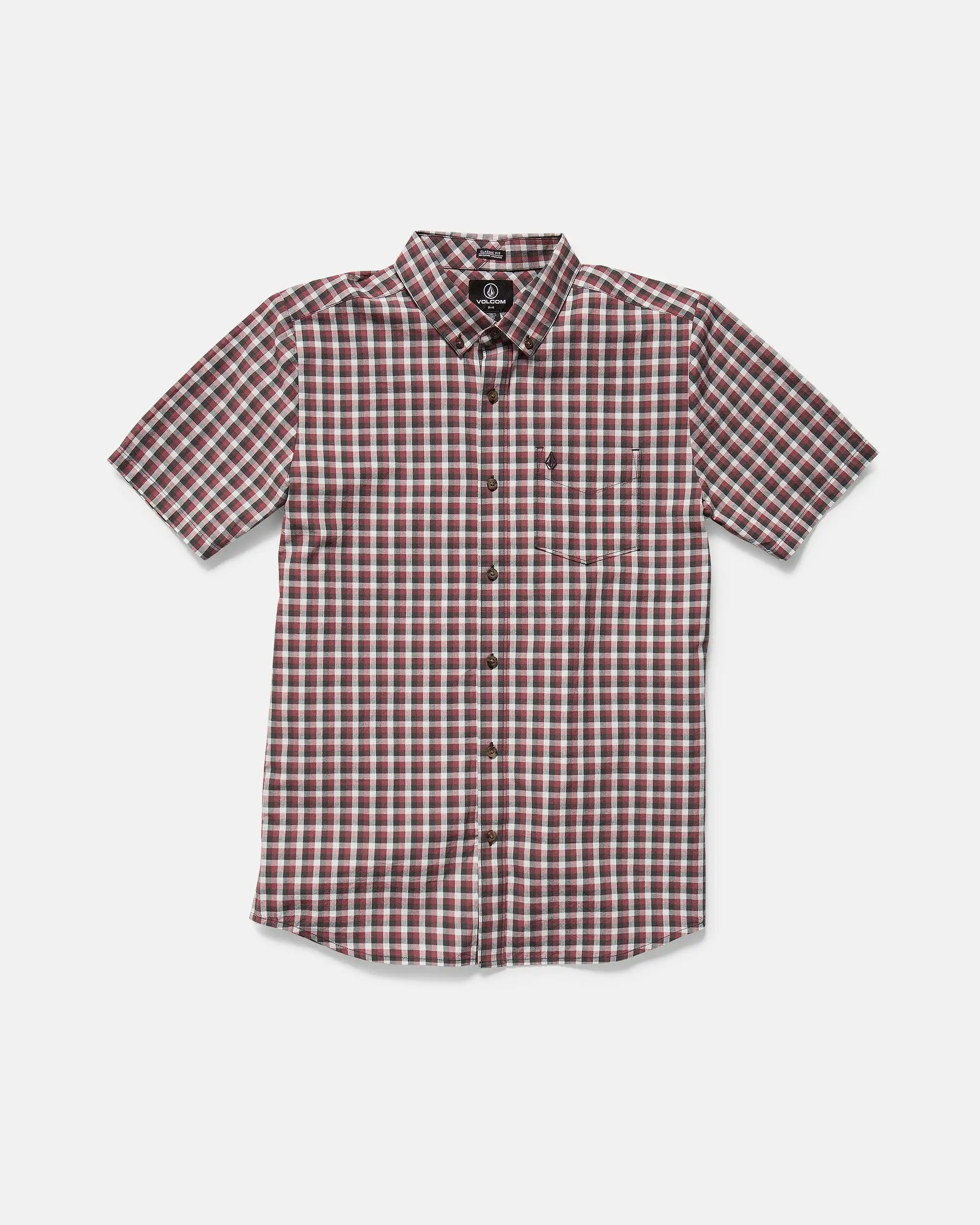 Volcom Mens Woven Louie Check