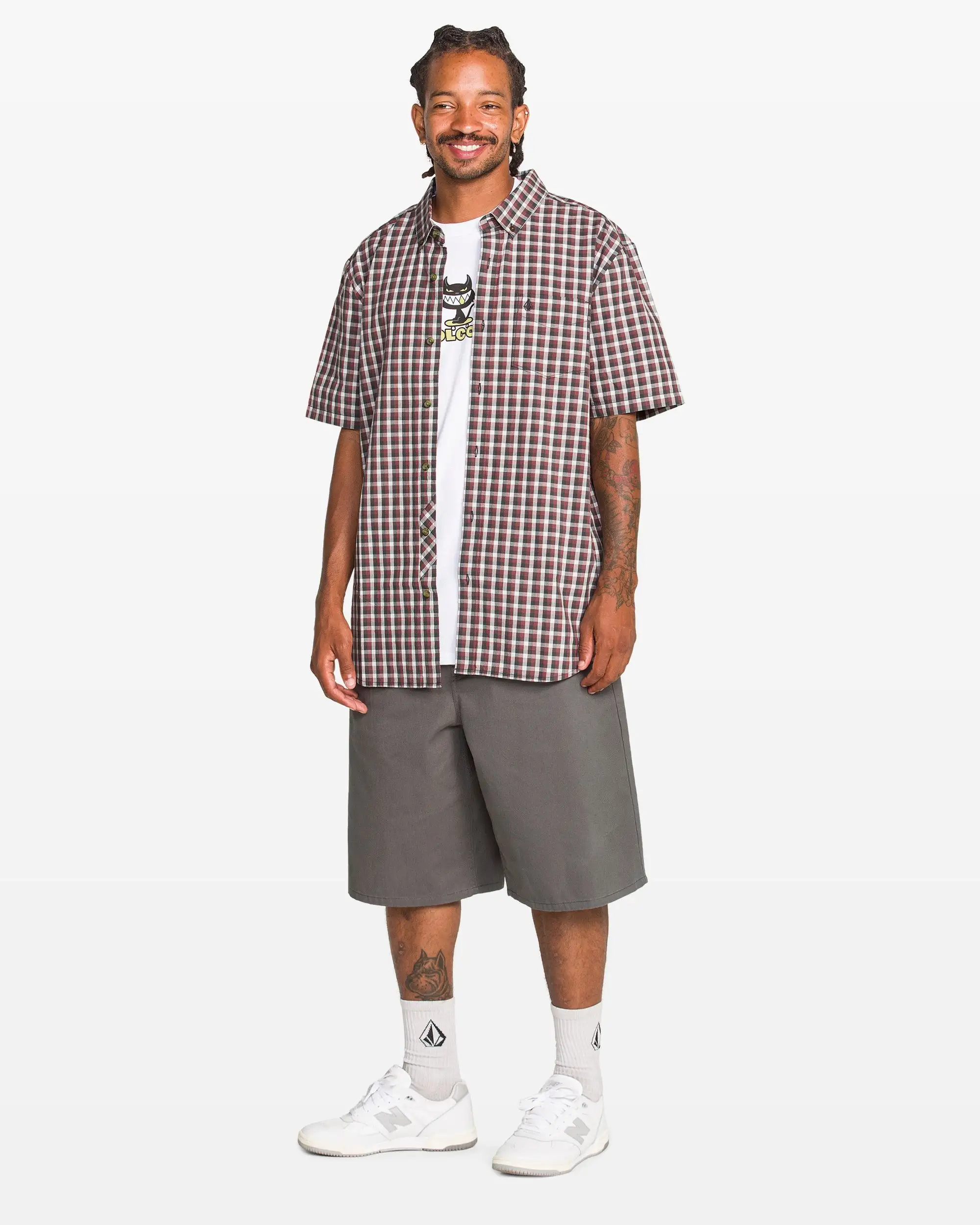 Volcom Mens Woven Louie Check - Image 4