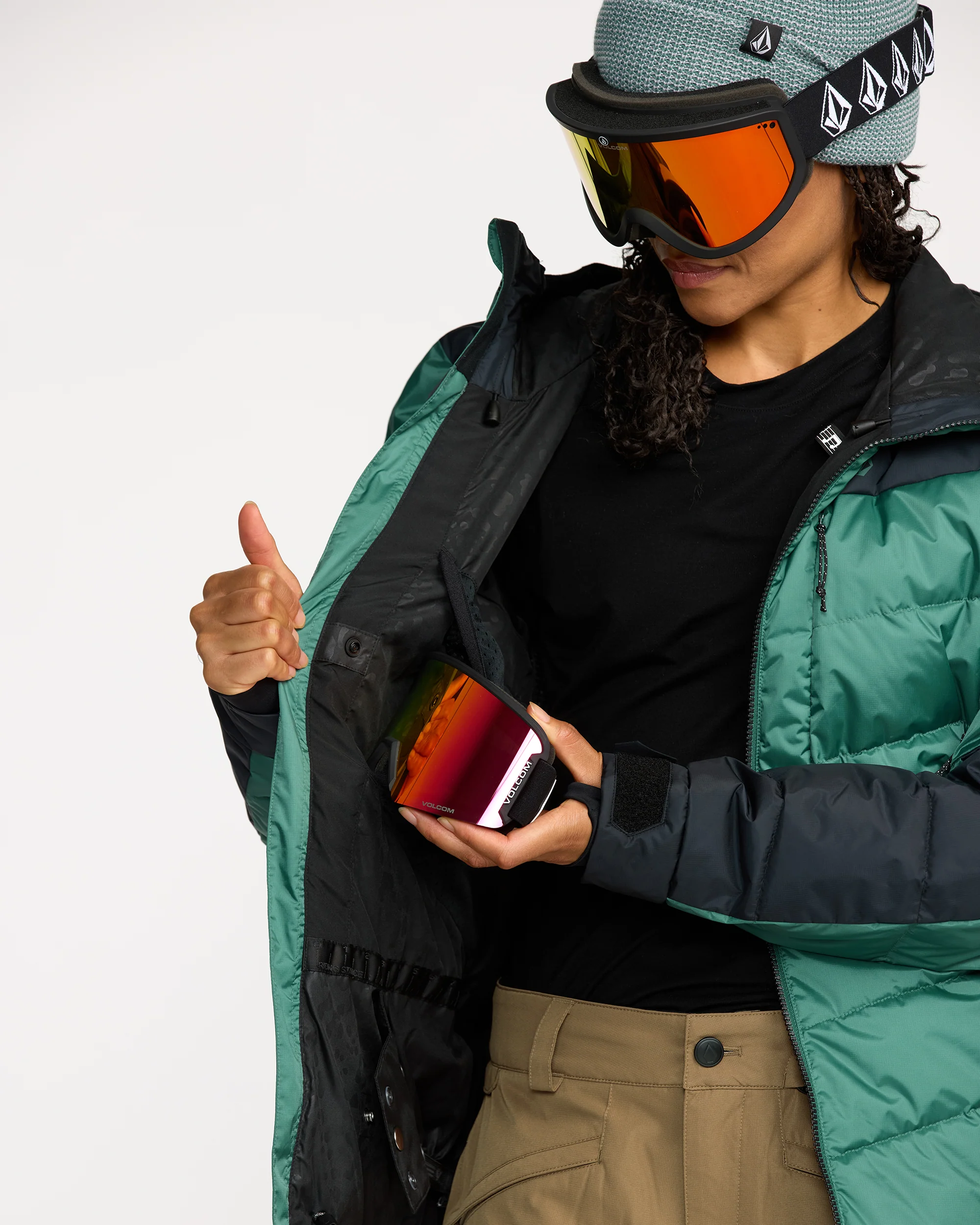 Volcom Womens Snow Jacket Estes Puff - Image 16