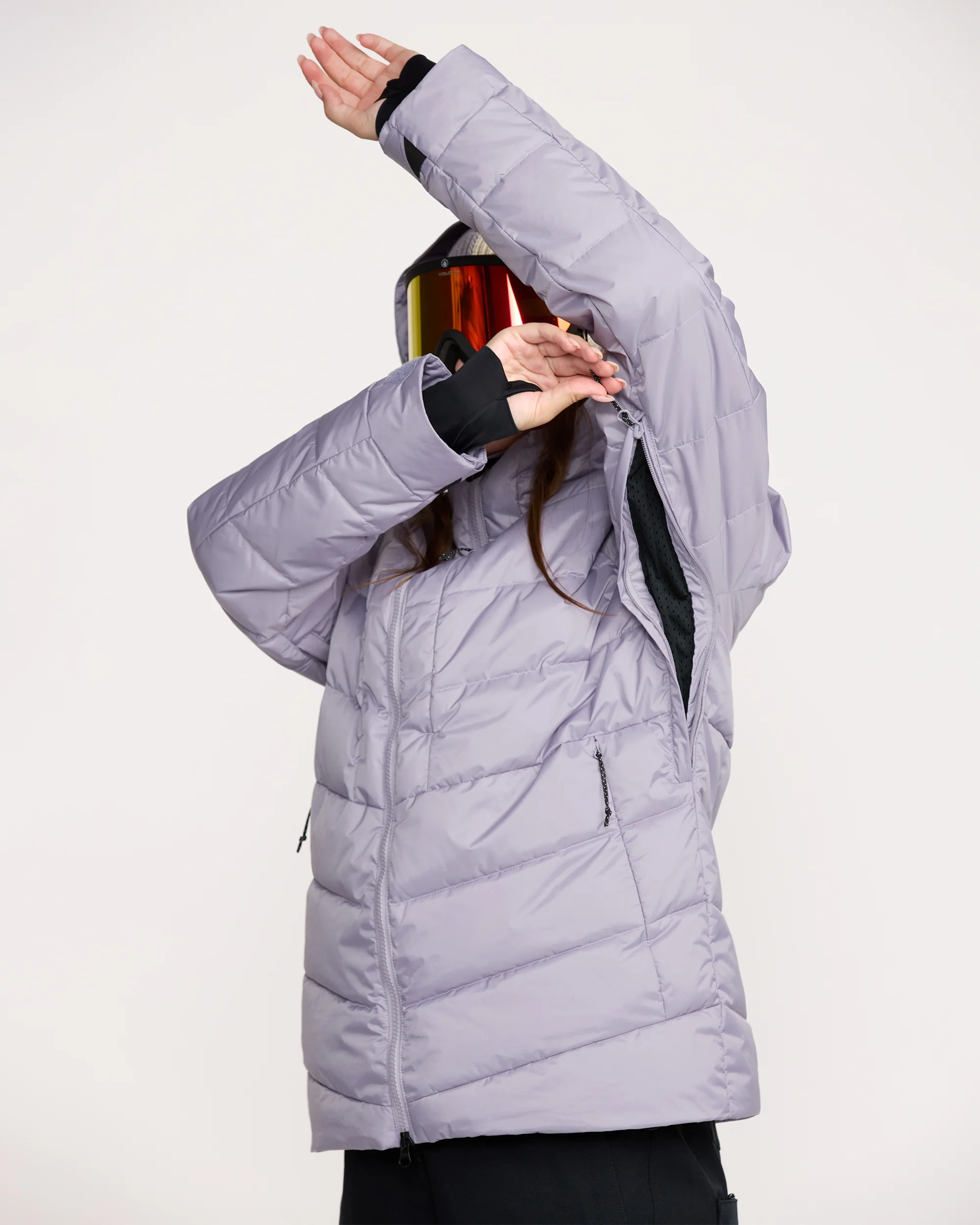 Volcom Womens Snow Jacket Estes Puff - Image 7