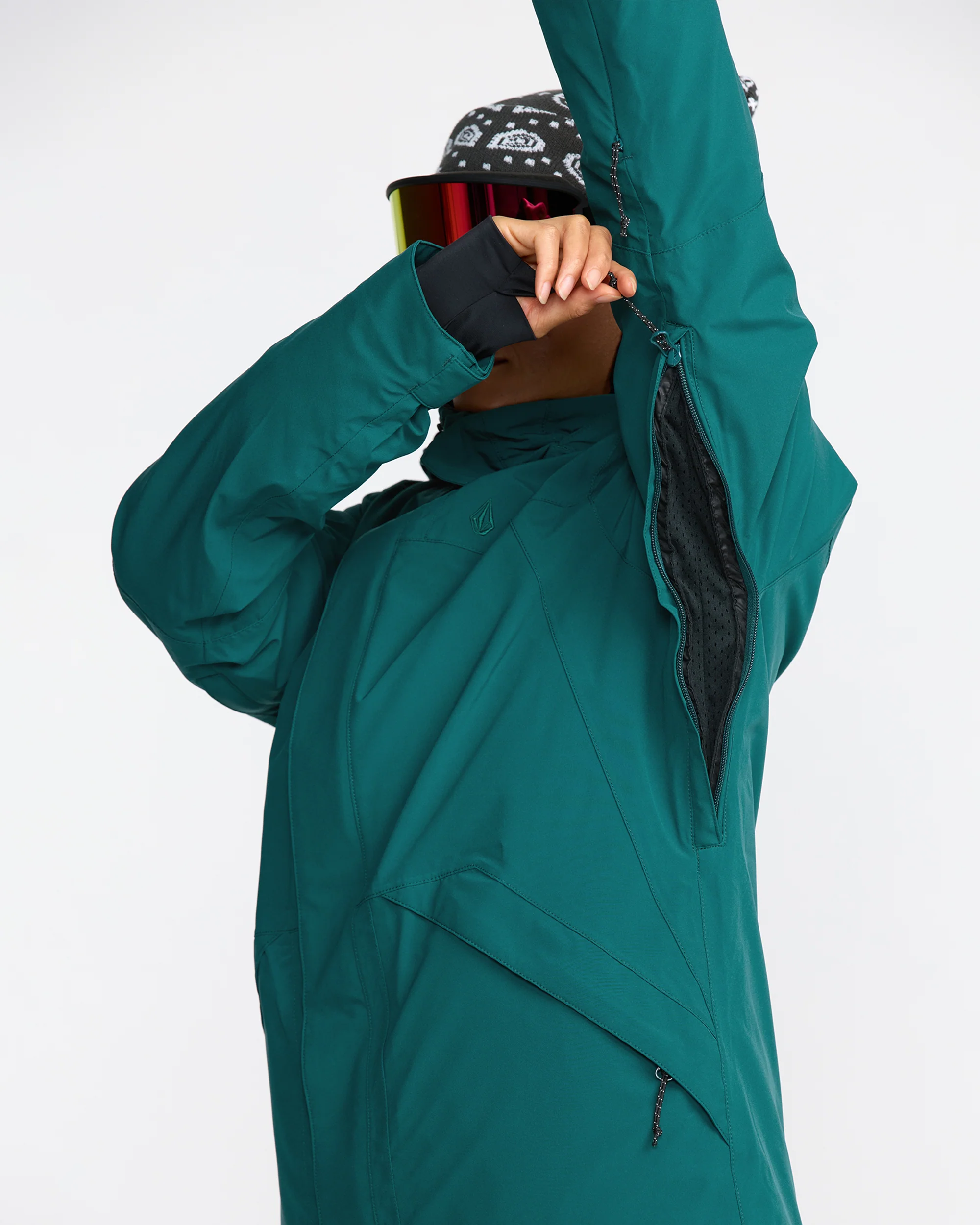 Volcom Womens Snow Jacket Shelter 20K 3D Stretch Insulated - Image 6