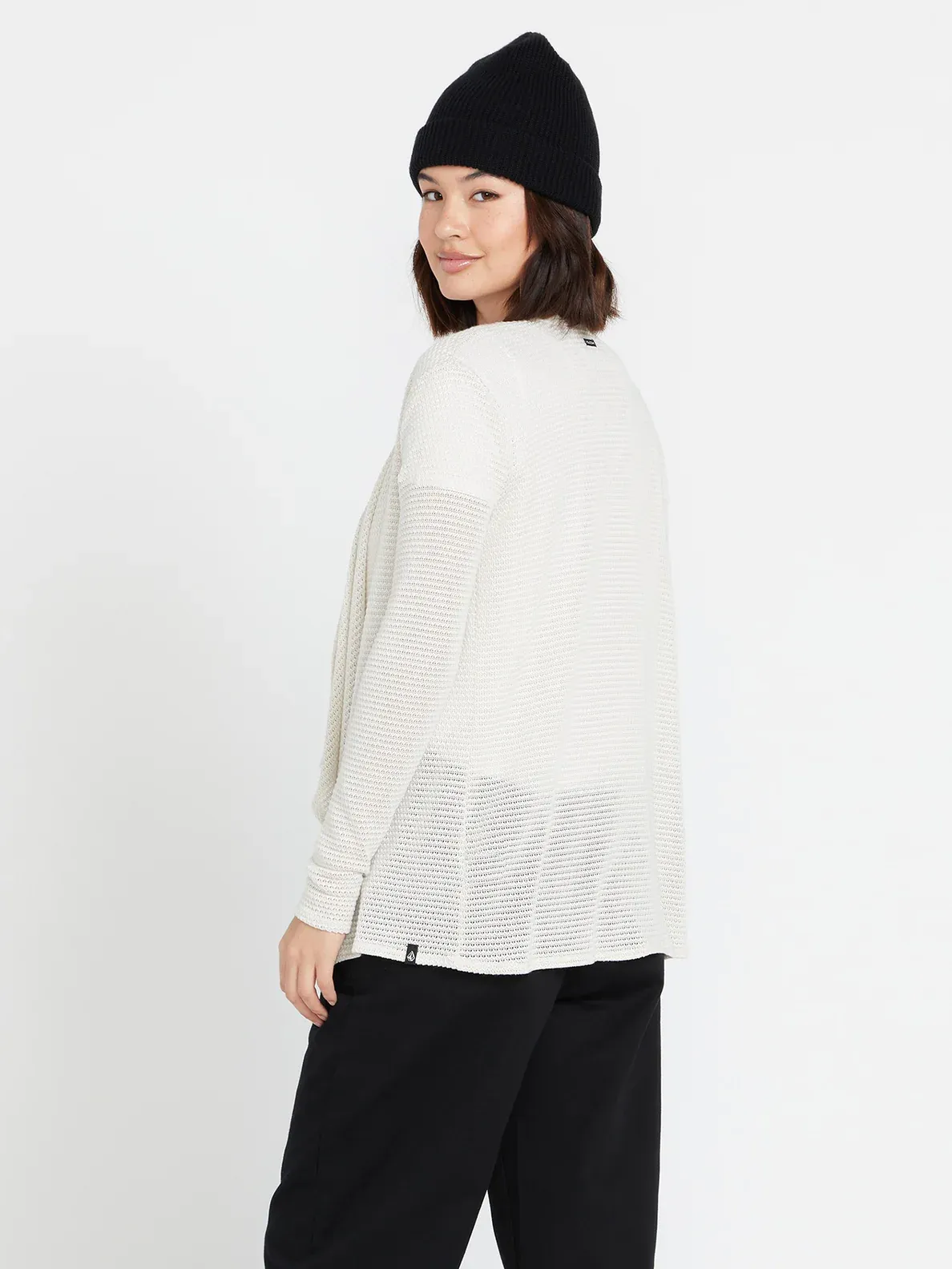 Volcom Womens Sweater Go Go Wrap Cardigan - Image 7