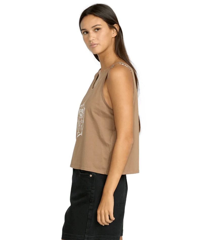 Volcom Womens Tank Top To The Bank - Image 3