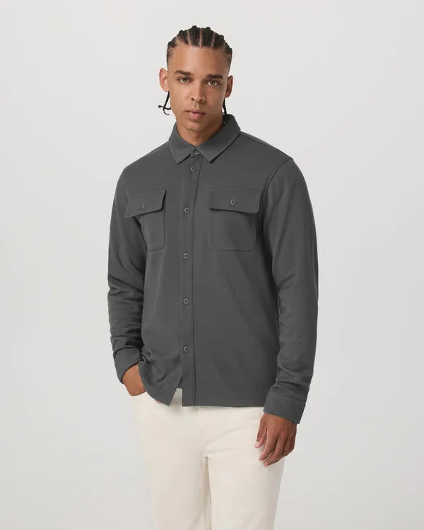 Vuori Mens Jacket Waffle Shirt Jacket - Image 2