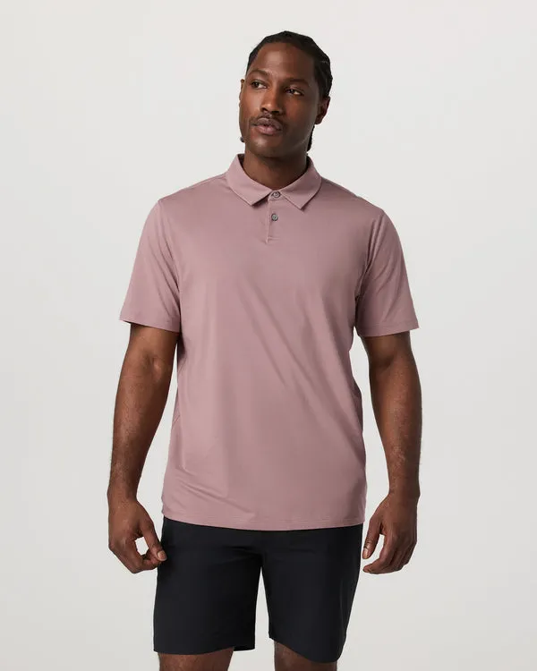 Vuori Mens Knit Short Sleeve Feather Polo - Image 12