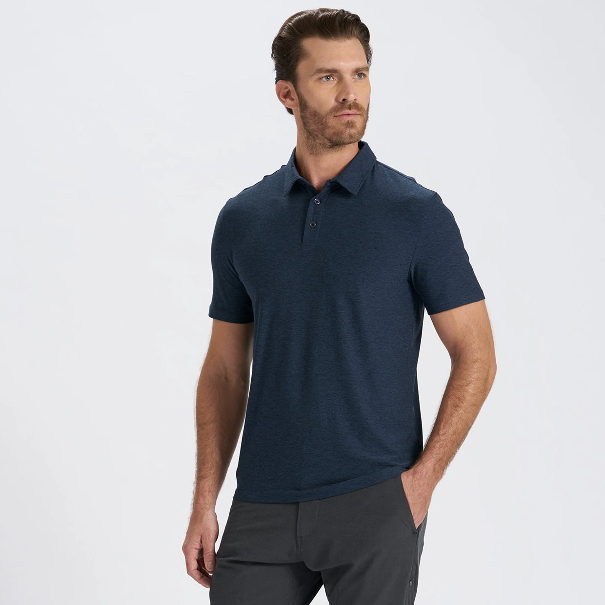 Vuori Mens Knit Strato Tech Polo - Image 4