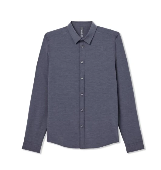 Vuori Mens Shirt Long Sleeve Bridge Button Down - Image 8