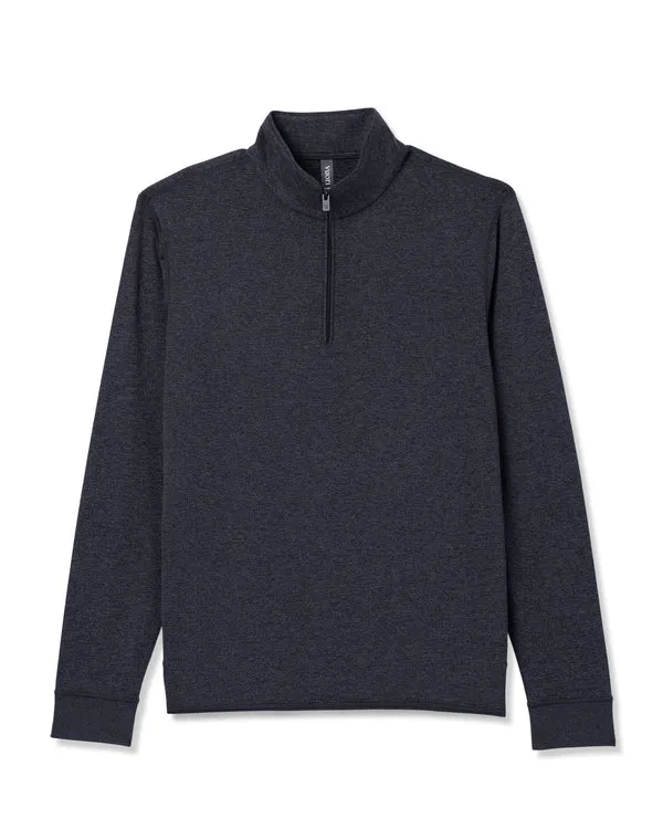 Vuori Mens Shirt Ponto Half Zip Mock Neck