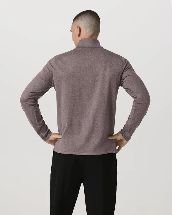 Vuori Mens Shirt Ponto Half Zip Mock Neck - Image 8