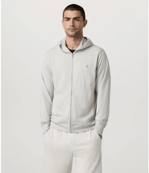 Vuori Mens Sweatshirt Ponto Full Zip Hoodie - Image 12