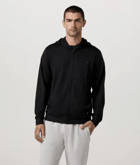 Vuori Mens Sweatshirt Ponto Full Zip Hoodie - Image 2