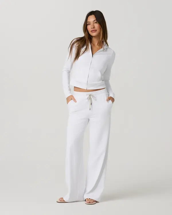Vuori Womens Halo Mini Full Zip Hoodie - Image 3