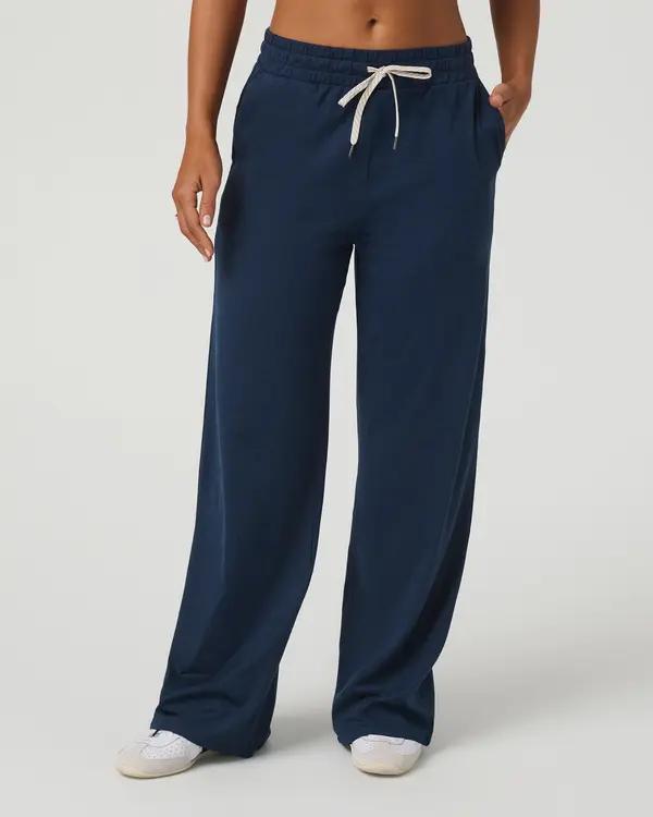 Vuori Womens Pants Halo Essential Wideleg - Image 16