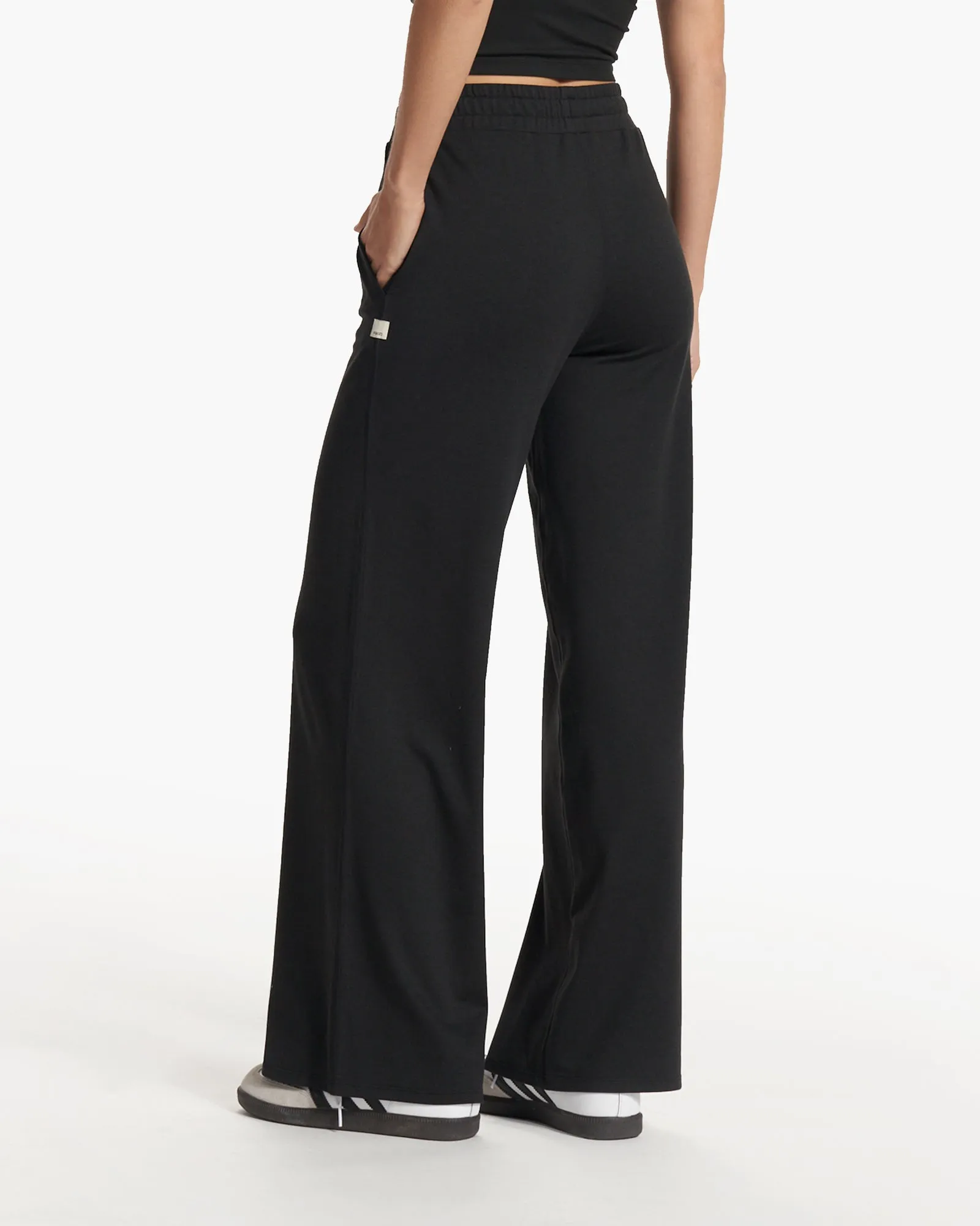 Vuori Womens Pants Halo Essential Wideleg - Image 3