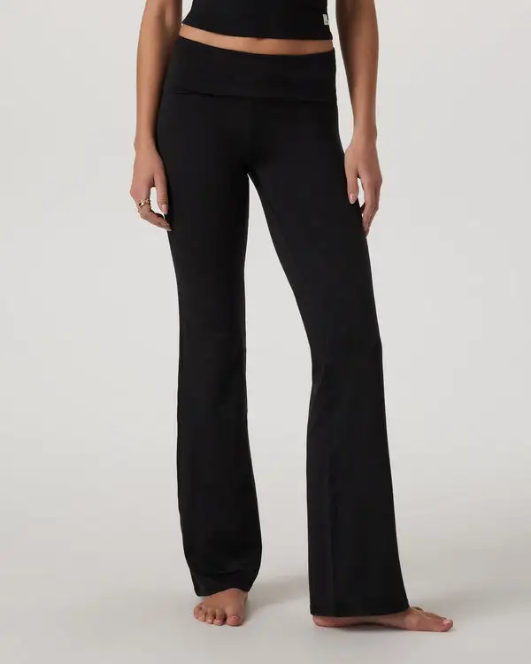 Vuori Womens Pants Halo Foldover Pant - Image 4