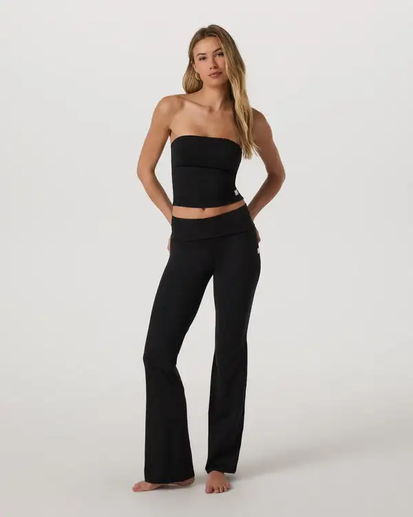 Vuori Womens Pants Halo Foldover Pant - Image 6