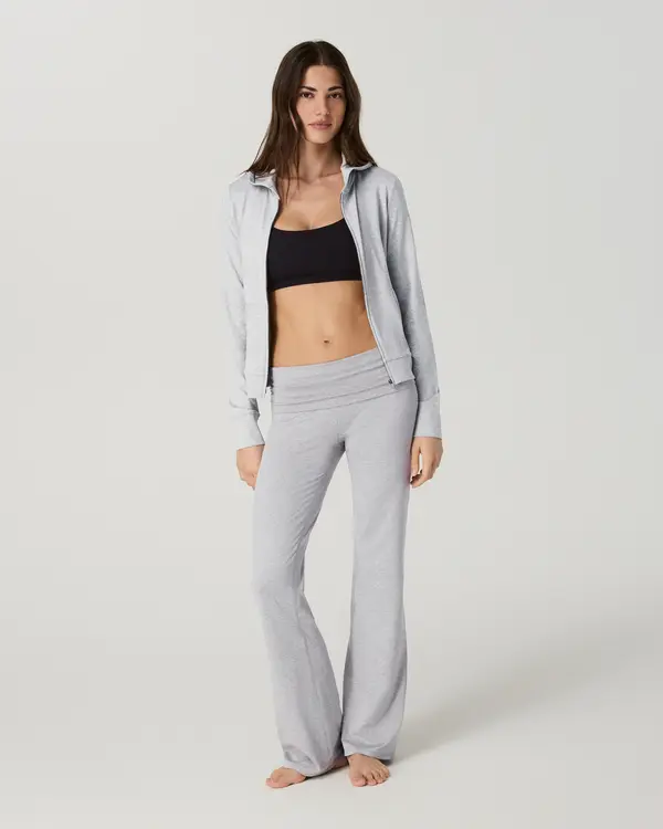 Vuori Womens Shirt Halo Mini Full Zip Hoodie - Image 9