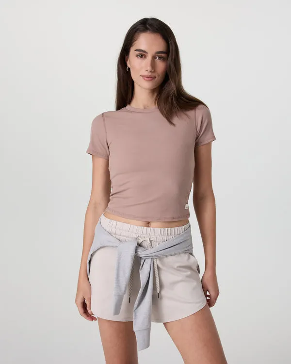 Vuori Womens Shirt Pose Fitted Tee - Image 8
