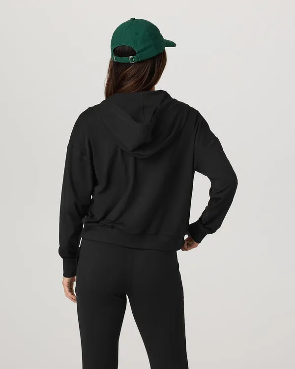 Vuori Womens Sweatshirt Halo Modern Full Zip Hoodie - Image 2