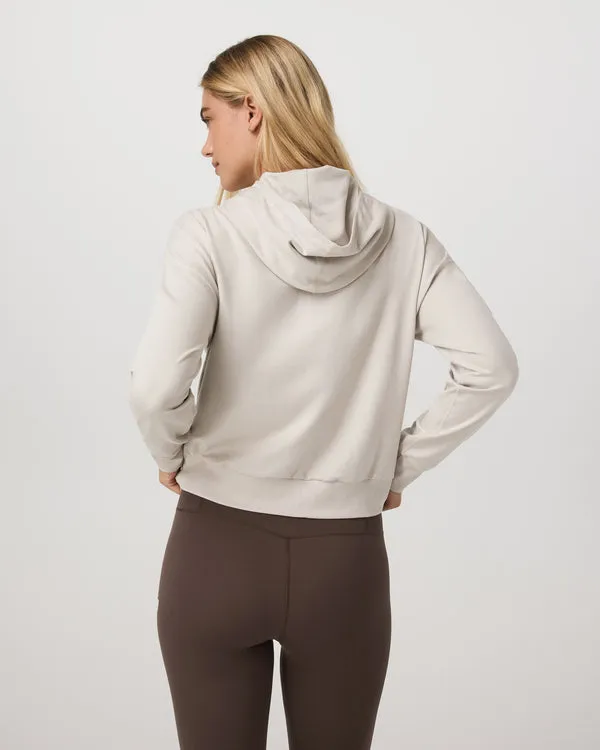 Vuori Womens Sweatshirt Halo Modern Full Zip Hoodie - Image 7